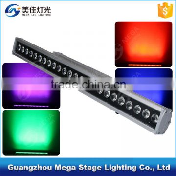 24pcs*10W 4in1 rgbw outdoor linear led wall washer