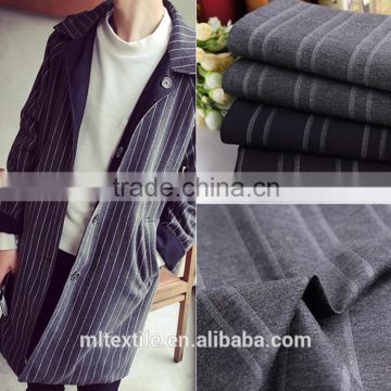 Knitted wholesale viscose rayon spandex fabric/stripe fabric