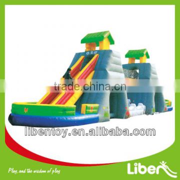 profession design water slide,hot selling giant inflatable slide for adult LE.CQ.003