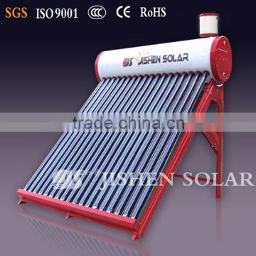 Colorful Non-pressurized Solar Water Heater(with Assistant Tank)