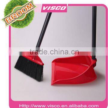 Dustpan and Brush Cleaning Sweeping Set Broom Floor Home Folding Lockable, VA130