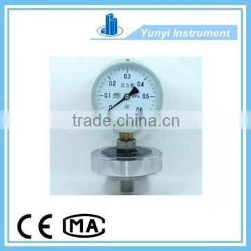 China manufaturer safety Diaphragm Pressure Gauge hot sale