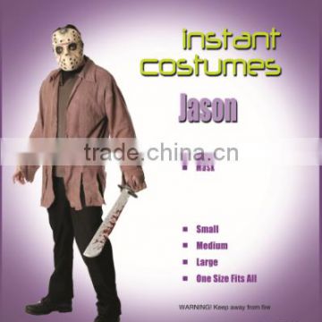 Halloween Instyle fashion scary Jason men skeleton fancy dress instant costume