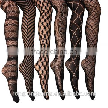 Fishnet Lace Stocking Tights Extended Sizes