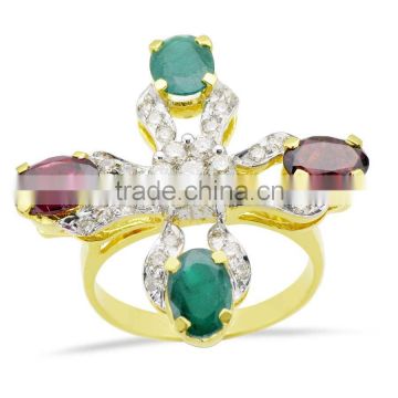 Color Stone Rings