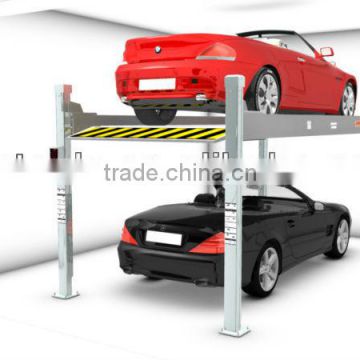 hydraulic four post platform car parking hoist