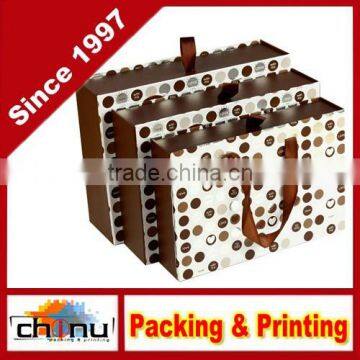 OEM Customized Printing Paper Gift Packaging Box (110309)