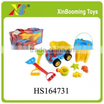 Newest plastic sandbeach set toy for wholesale, summer toys