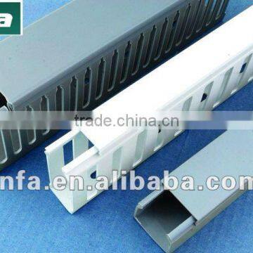 elctrical slotted trunking PVC cable wire ducts
