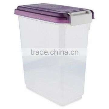 plastic food container with lids