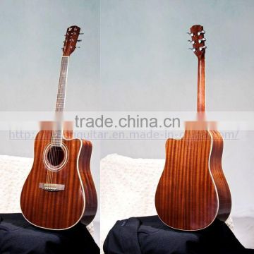 41 size all sapele rebon acoustic guitar