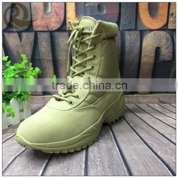 Hot sale men's beige cheap military army desert tactical boots