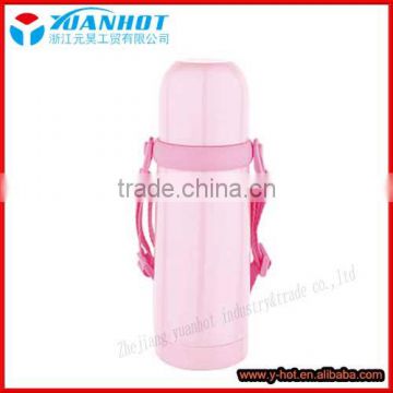 350MLpink Stainless Steel vacuum flask for children