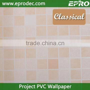 Entertainment Apartments vinyl project wall paper from China