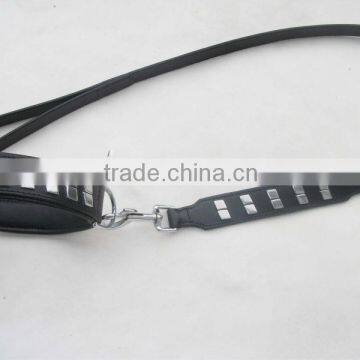 Wholesale Luxury Decorative Eco Friendly Genuine Leather Dog Leashes