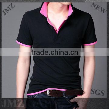 Guangzhou factory 100 cotton polo shirts design for men