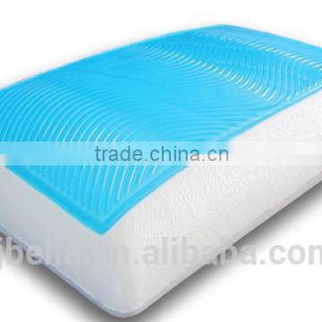 2 in 1 Reversible Cooling Gel-infused Molded Memory Foam Pillow with removable&washable cover