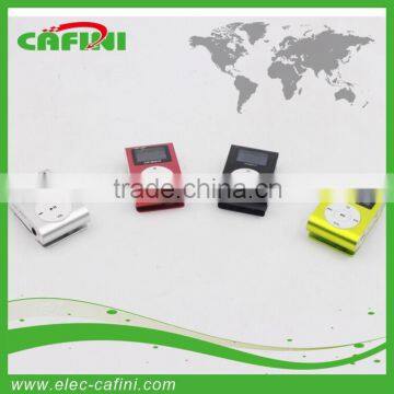 HOT Mini Clip Mp3 Player and FM Mp3, TF card support