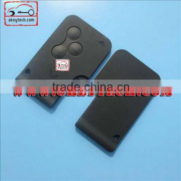 OkeyTech Renault Megane 3 buttons smart card cover without blade for renault megane key card