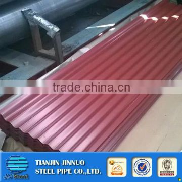 thin corrugated steel sheet