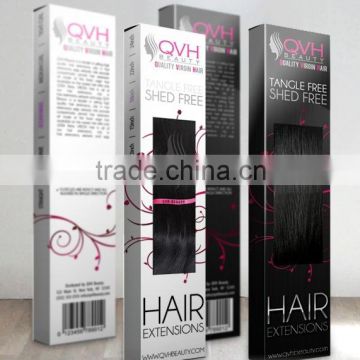 New arrivel hot sale wig packaging box,hair extension packaging box wholesale