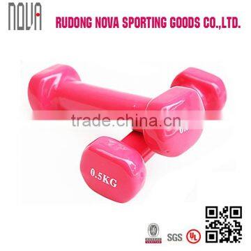 Vinyl Dumbbells with Handles