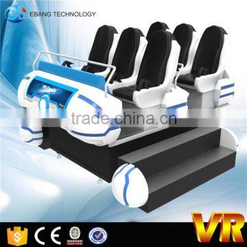 Electric 6 DOF Platform with Multi Special Effects, 9D Motion Theater, 9D VR