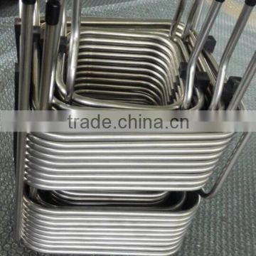 8mm stainless steel bend pipe coil tube/coil pipe