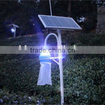 Intelligent Solar frequency insect killer moth control lamp made in China