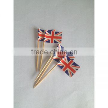 Decoration toothpick with flag