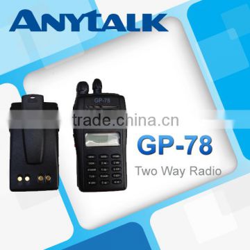 GP78 ELITE UHF scrambler walkie talkie paraguay