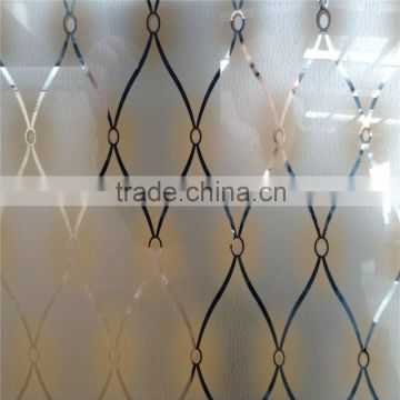 titanium mirror ,art titanium pattern fancy murano plain mirrors glass