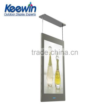 Hot sell Hanged sliver - Reversible transparent lcd display(vertical type)