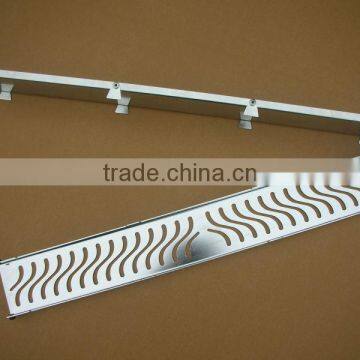 High quality bathroom stainless steel linear shower drain manufacturer in china