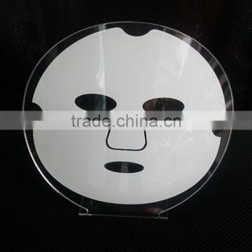 Custom Clear acrylic mask display holder