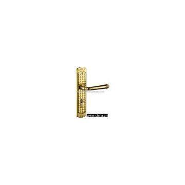 brass  door  handle