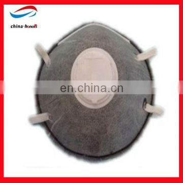 Active carbon filter nose dust face mask with breath valve