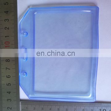 A7 size soft card holder in horizontal shape inner size at 105*74mm