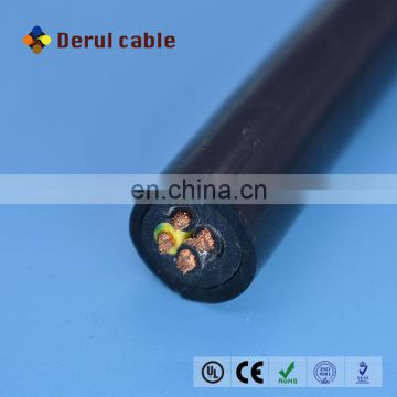 Double sheathed 4 cores servo motor cable for industry robot