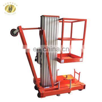 7LSJLI Shandong SevenLift extension portable aluminum personal man lift ladder platform