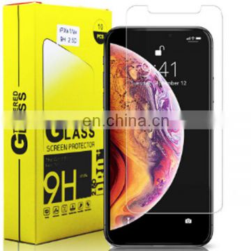Screen+Protector For iPhone explosion proof mobile phone 2.5D Curved cell phone screen protector xs xr xs max