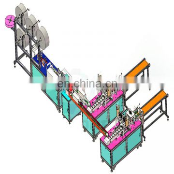 Factory Direct Sale Surgical Mask Making Machine / Face Mask Making Machine / Mask Making Machine