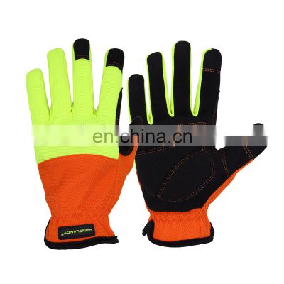 HANDLANDY Light Duty Touch Screen Yard hand protection Assembly Automotive Garden Work Mechanic Gloves