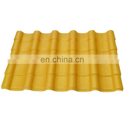 More durable Spanish tiles colonial en pvc asa synthetic resin roof tile price