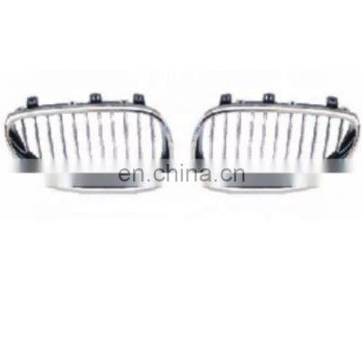Grille old Model half Chrome For Bmw E60/e61 2003-2009 51137027061 51137027062 Grilles Guard Chrome Front Grille