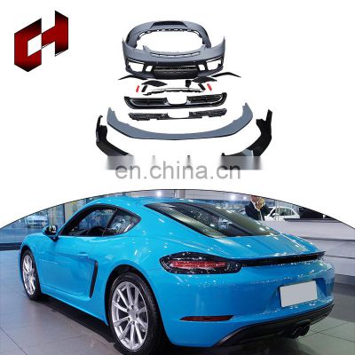 CH Amazon Hot Selling Car Body Parts Front Grille Front Lip Tail Lamp Full Kits For Porsche 718 2016-2018 to GTS