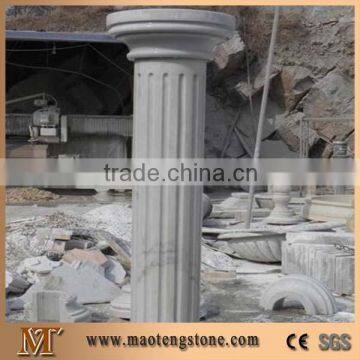 exquisite cream stone column granite pillar customized designs