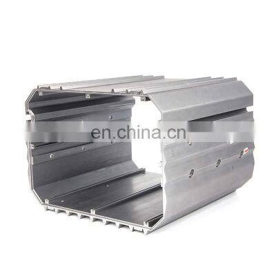 Customized Factory 6063 Anodized Powder Coated Aluminium Extrusion Profiles