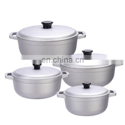 Dinnerware set 20 22 24 26cm aluminum pot cookware sets