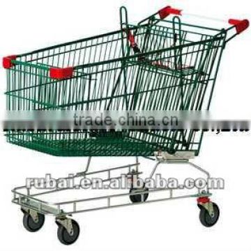 Exceptional wheels personal metal shopping cart(RHB-212AU)